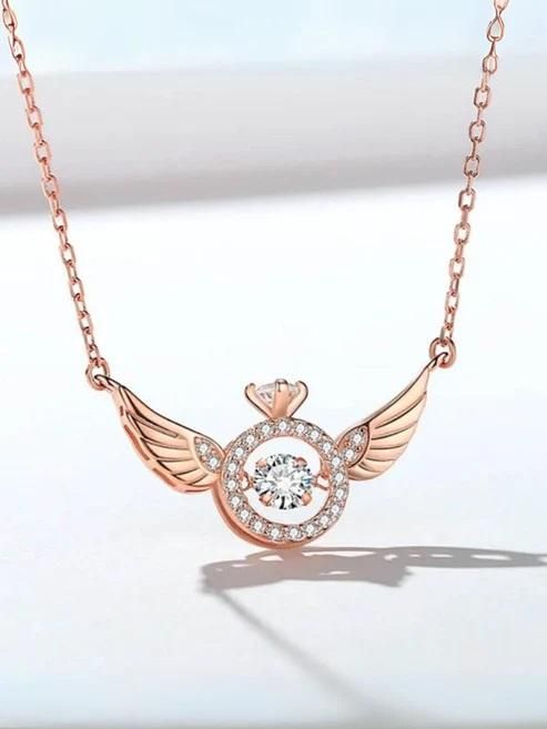 Angle Rose Pendant