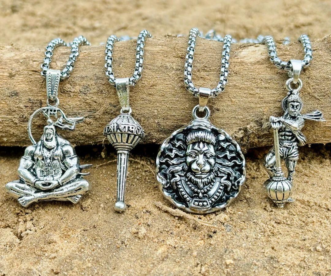 Hanuman ji Pendant (Pack of 4)