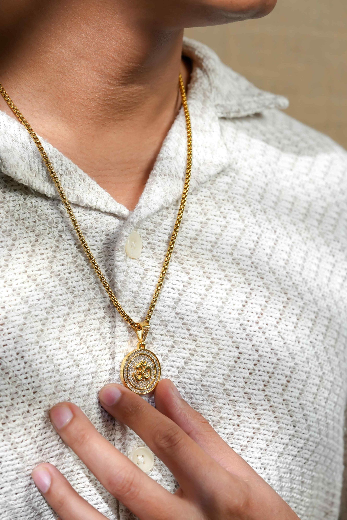 Om Pendant Chain