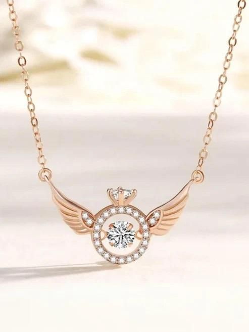 Angle Rose Pendant